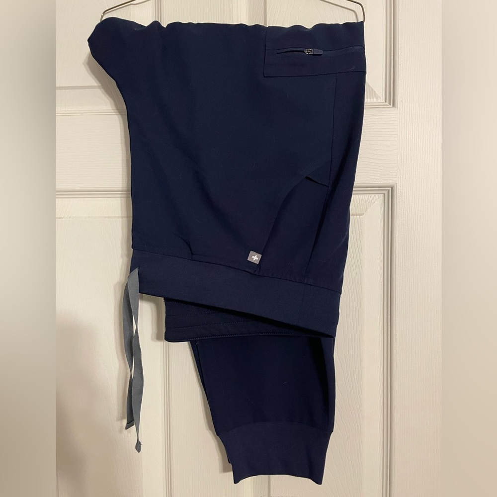 Figs Navy Zamora Jogger Scrub Bottoms XL